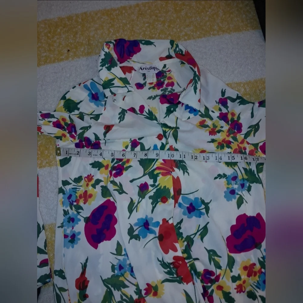 Aristique brand Women's size 14, gorgeous vintage dress - Picture 8 of 10